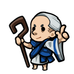 Official Age of Empires Community Sticker: Priest "Wololo"! Puppet animation created in After Effects.